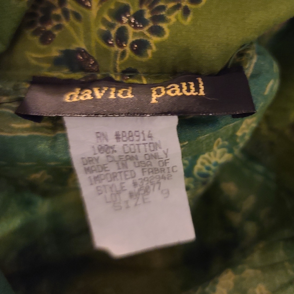 David Paul Gypsy Tiered Skirt - Size 9 (A1-X) - Picture 2 of 4